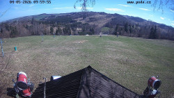 Sjezdovka, panorama východ