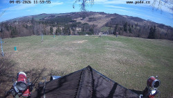 Sjezdovka, panorama východ