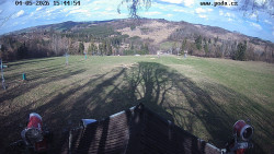 Sjezdovka, panorama východ