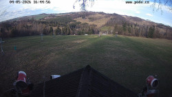 Sjezdovka, panorama východ