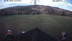 Sjezdovka, panorama východ