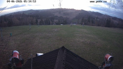 Sjezdovka, panorama východ