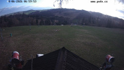 Sjezdovka, panorama východ