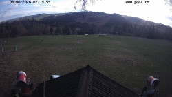 Sjezdovka, panorama východ