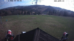 Sjezdovka, panorama východ