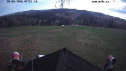 Sjezdovka, panorama východ