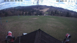 Sjezdovka, panorama východ