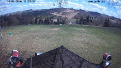 Sjezdovka, panorama východ