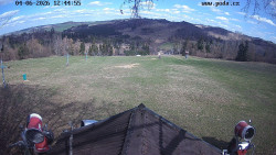 Sjezdovka, panorama východ