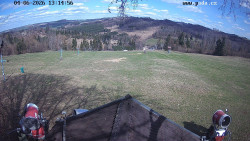 Sjezdovka, panorama východ