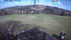 Sjezdovka, panorama východ