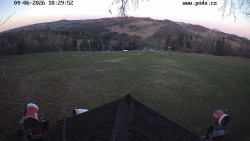 Sjezdovka, panorama východ