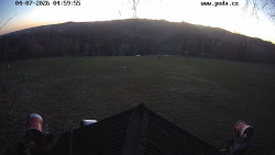 Sjezdovka, panorama východ