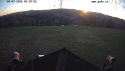 Sjezdovka, panorama východ