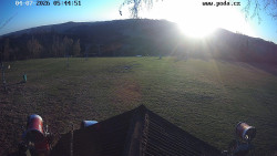 Sjezdovka, panorama východ