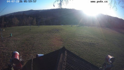 Sjezdovka, panorama východ