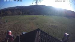 Sjezdovka, panorama východ