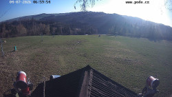 Sjezdovka, panorama východ