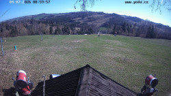 Sjezdovka, panorama východ