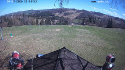 Sjezdovka, panorama východ