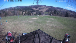 Sjezdovka, panorama východ