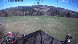 Sjezdovka, panorama východ