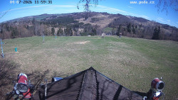 Sjezdovka, panorama východ