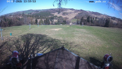 Sjezdovka, panorama východ