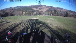 Sjezdovka, panorama východ