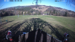 Sjezdovka, panorama východ