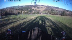 Sjezdovka, panorama východ