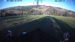 Sjezdovka, panorama východ