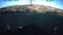 Sjezdovka, panorama východ