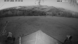 Sjezdovka, panorama východ