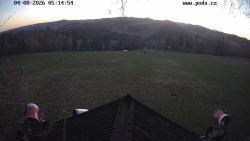 Sjezdovka, panorama východ