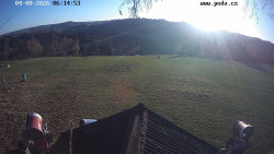 Sjezdovka, panorama východ