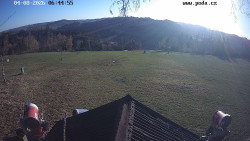 Sjezdovka, panorama východ