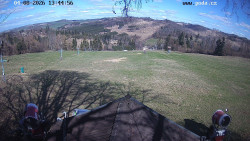 Sjezdovka, panorama východ