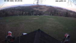 Sjezdovka, panorama východ