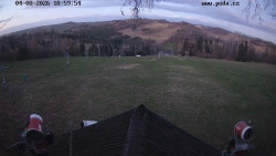 Sjezdovka, panorama východ