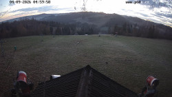 Sjezdovka, panorama východ