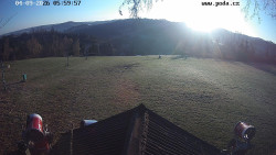 Sjezdovka, panorama východ