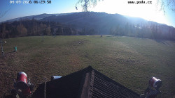 Sjezdovka, panorama východ