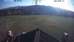 Sjezdovka, panorama východ