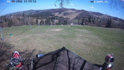 Sjezdovka, panorama východ