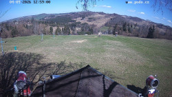 Sjezdovka, panorama východ