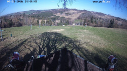 Sjezdovka, panorama východ