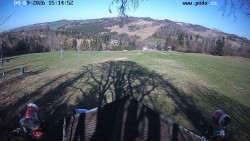 Sjezdovka, panorama východ