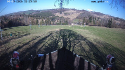 Sjezdovka, panorama východ