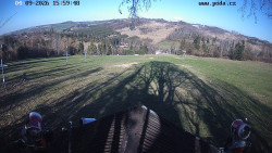 Sjezdovka, panorama východ